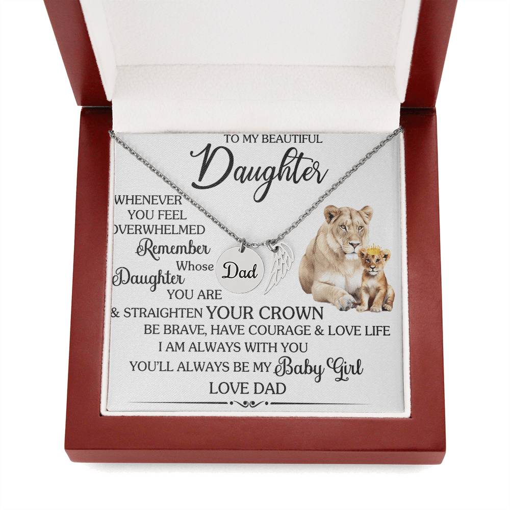 To my beautiful daughter