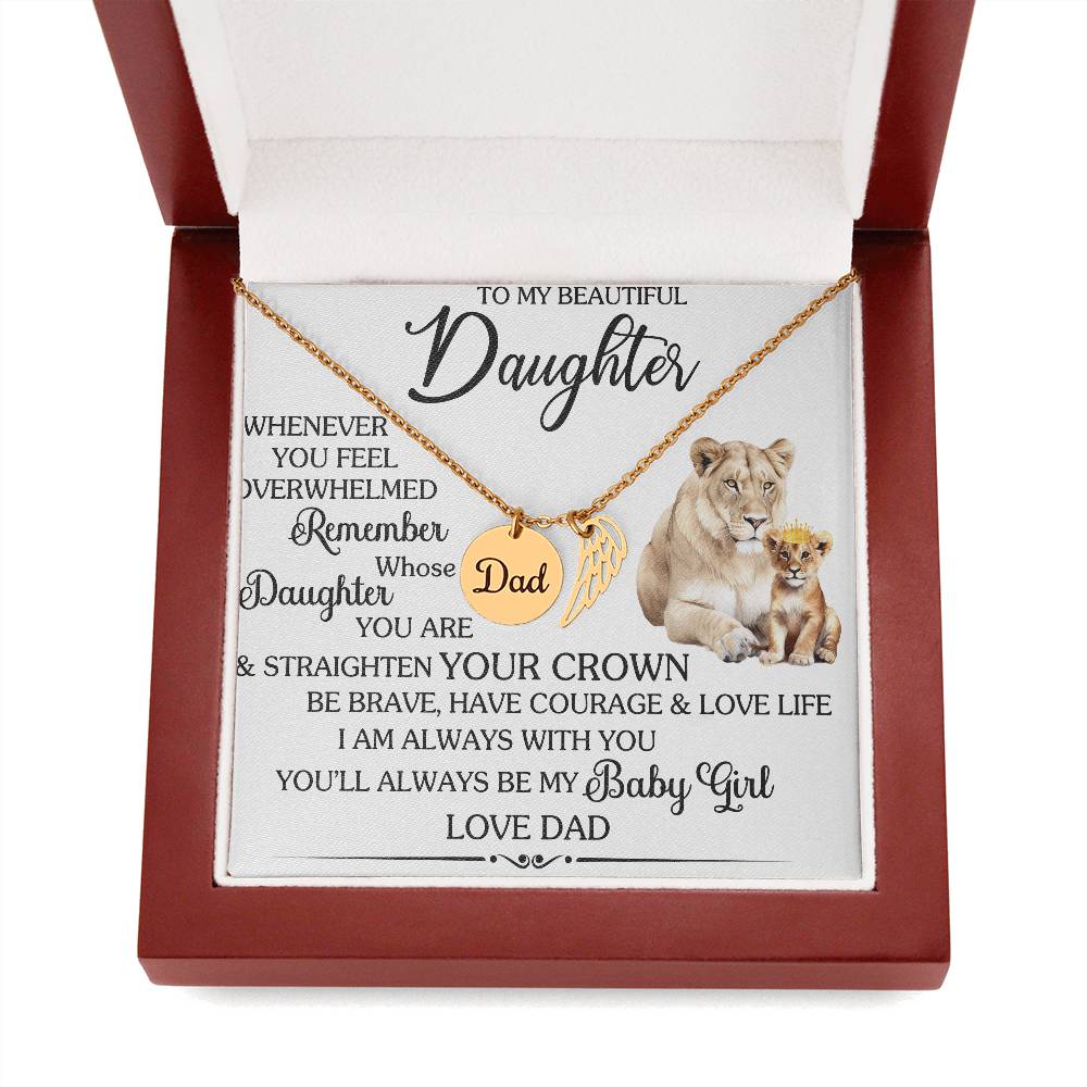 To my beautiful daughter
