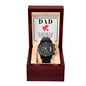 Black Chronograph Watch