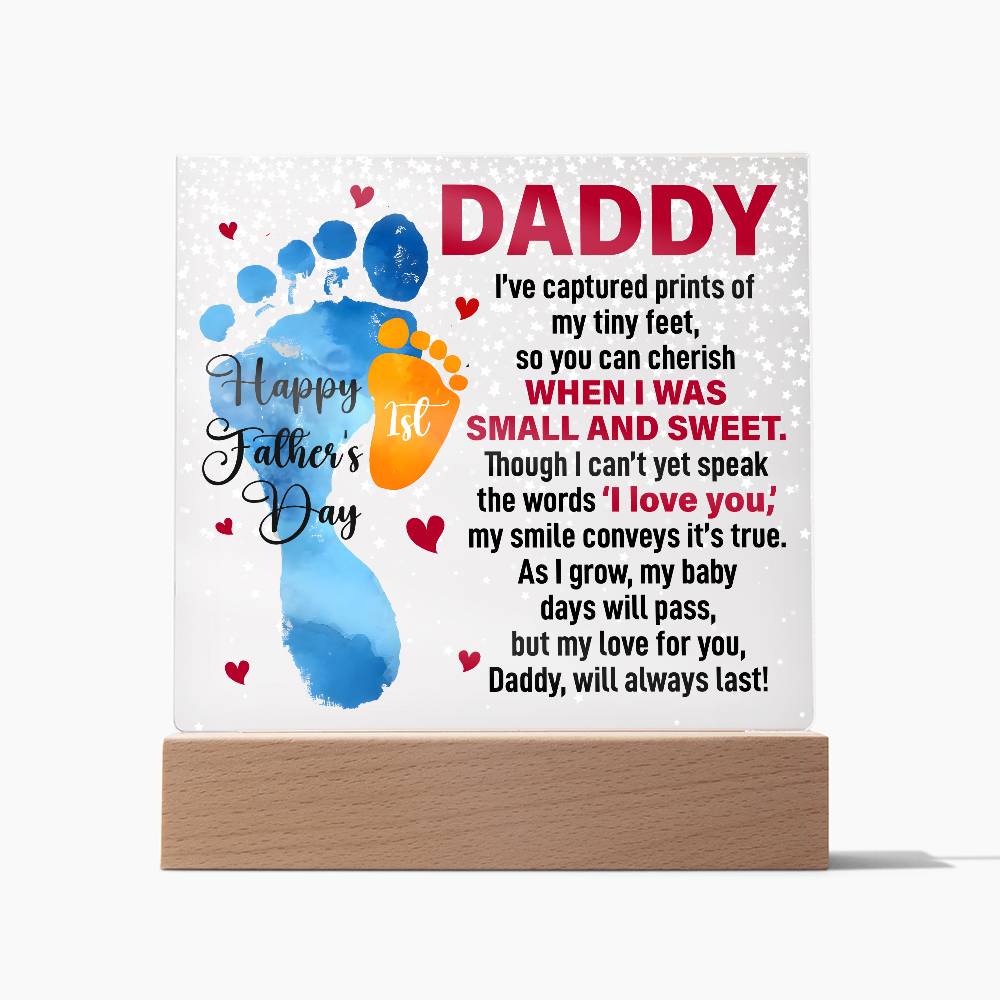 Daddy When I was Small and Sweet