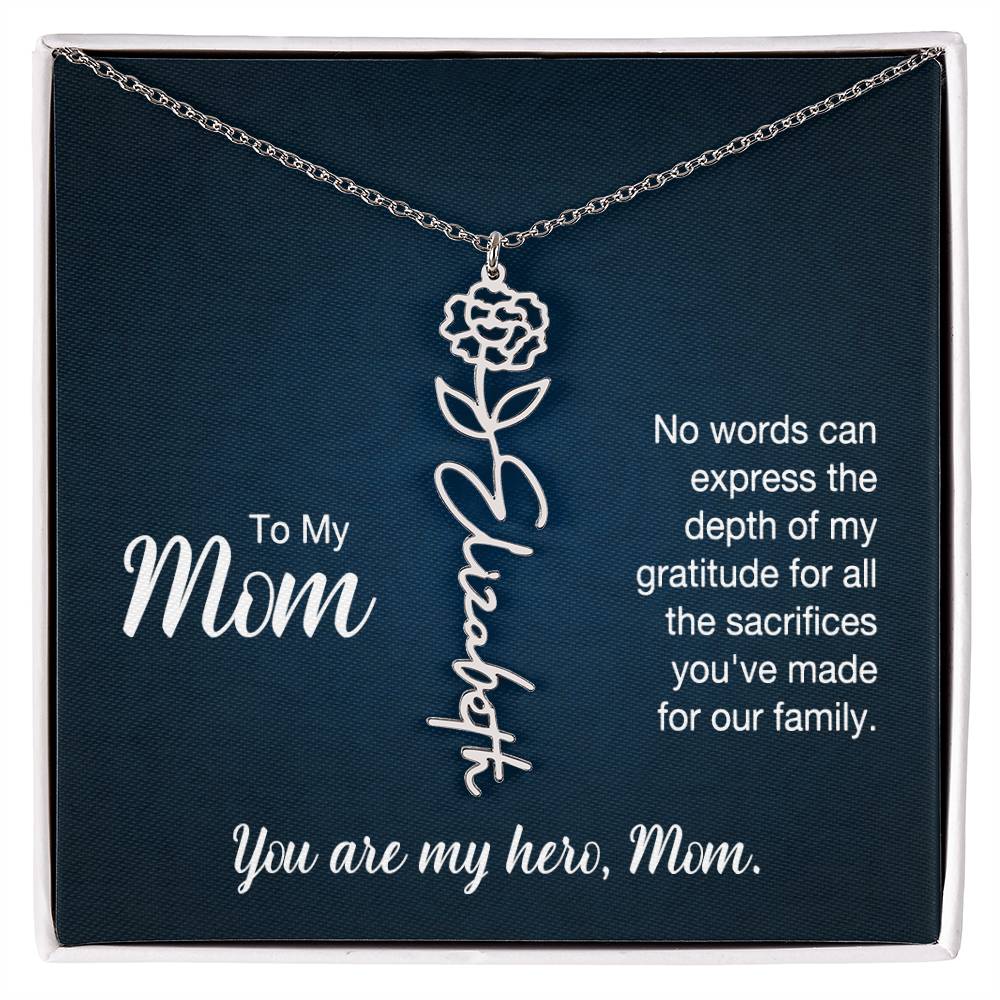 TO MY MOM