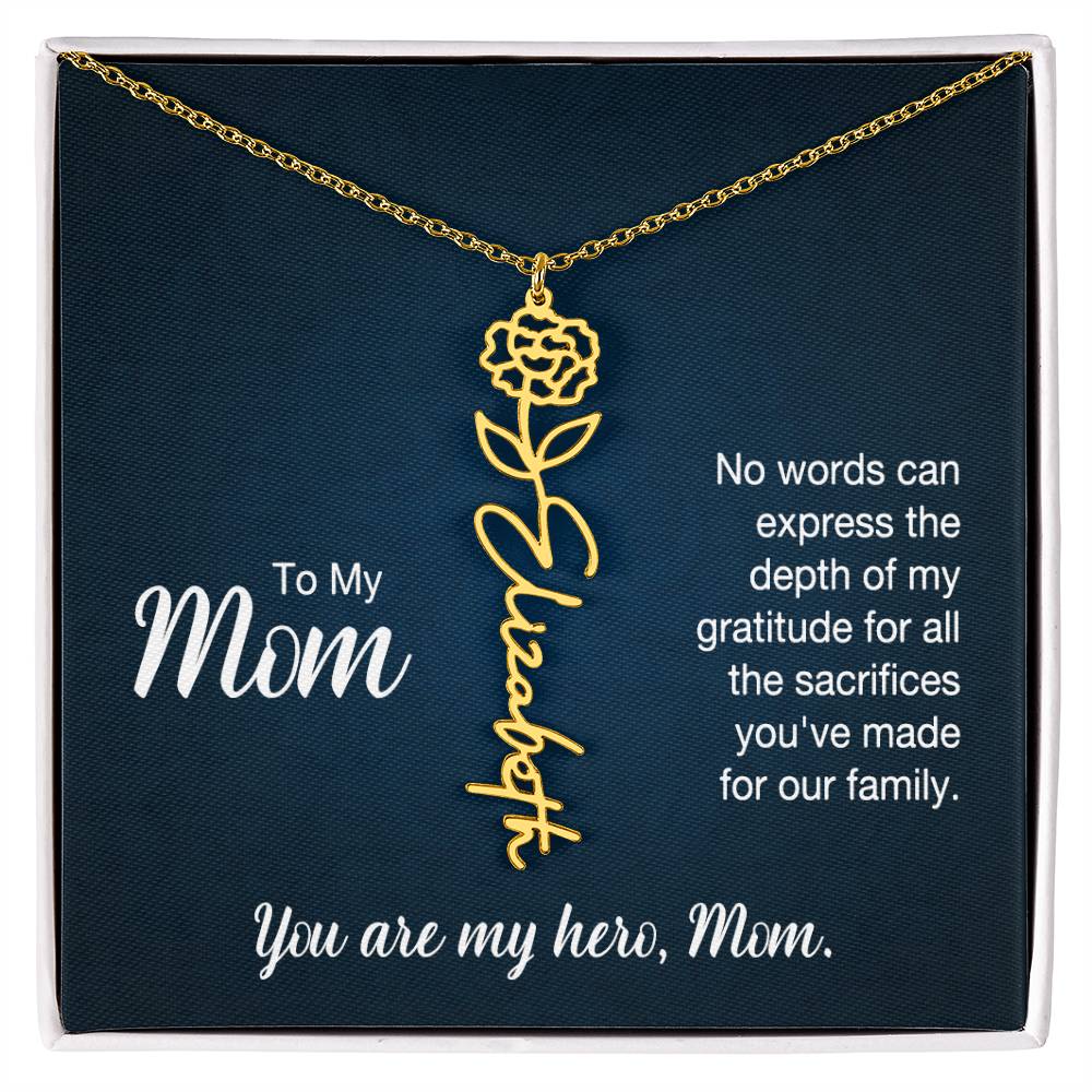 TO MY MOM
