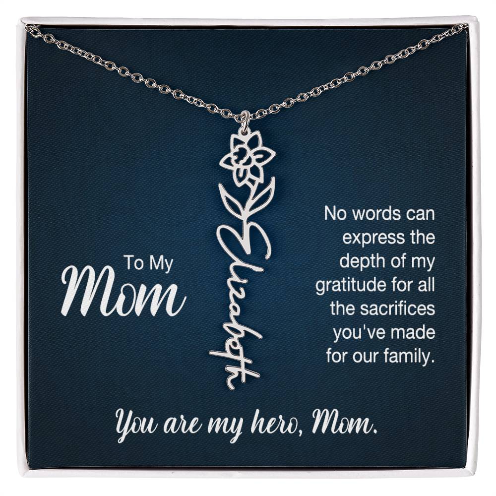 TO MY MOM