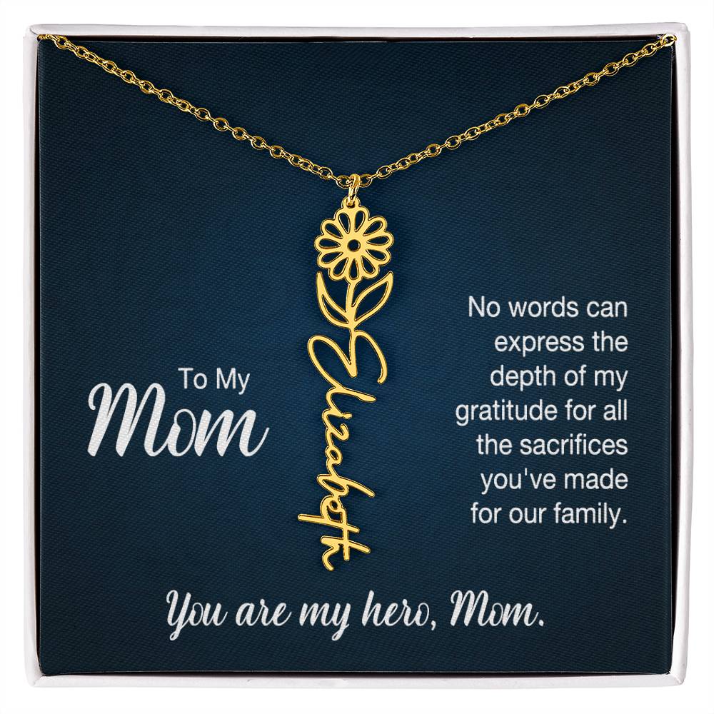 TO MY MOM