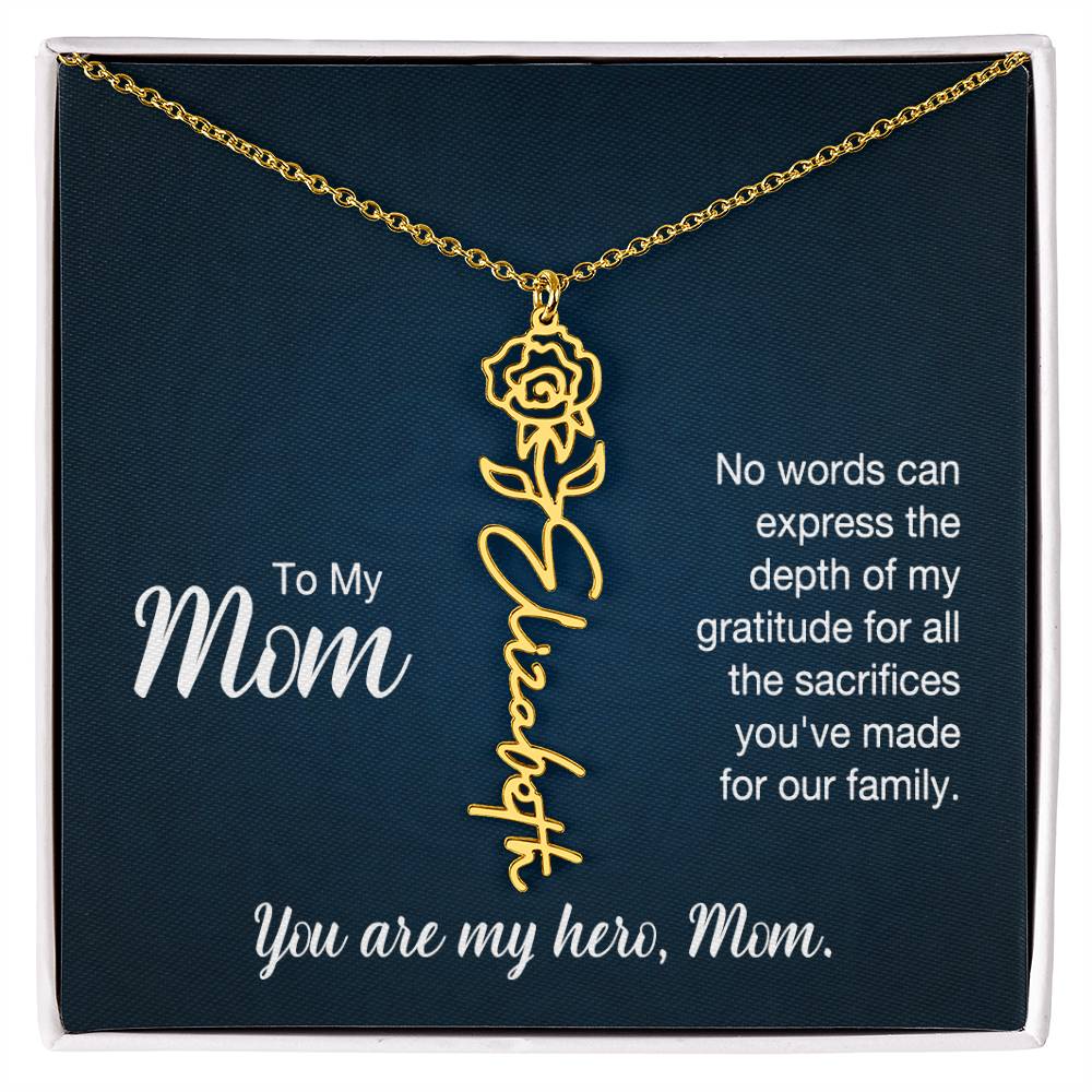 TO MY MOM