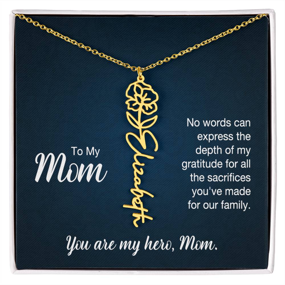 TO MY MOM