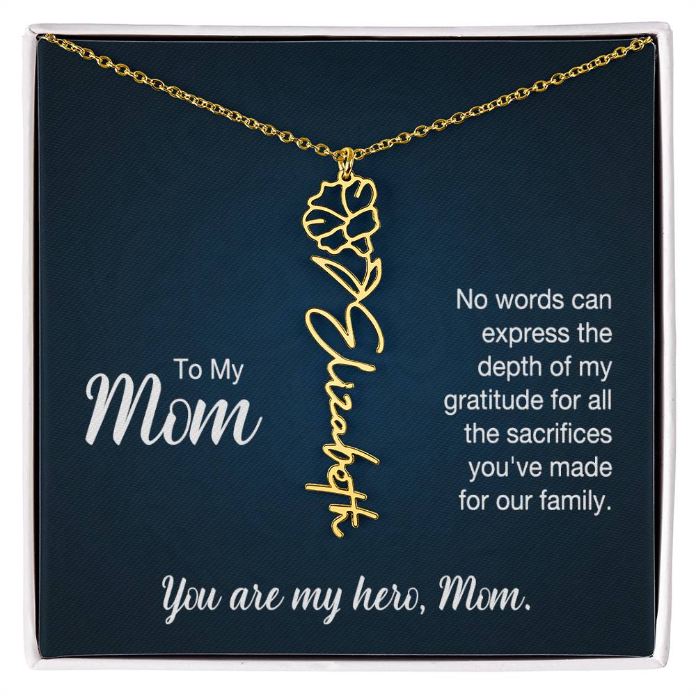 TO MY MOM