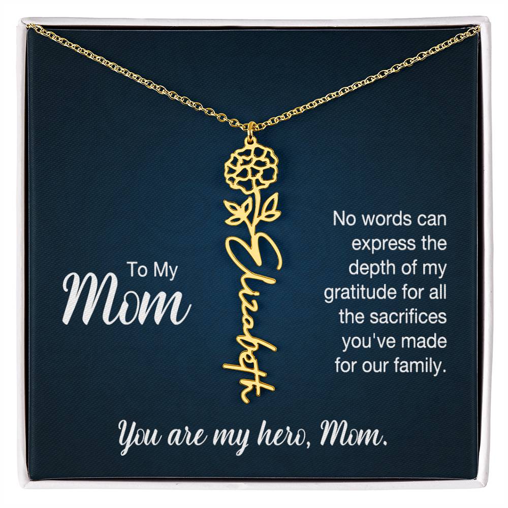 TO MY MOM