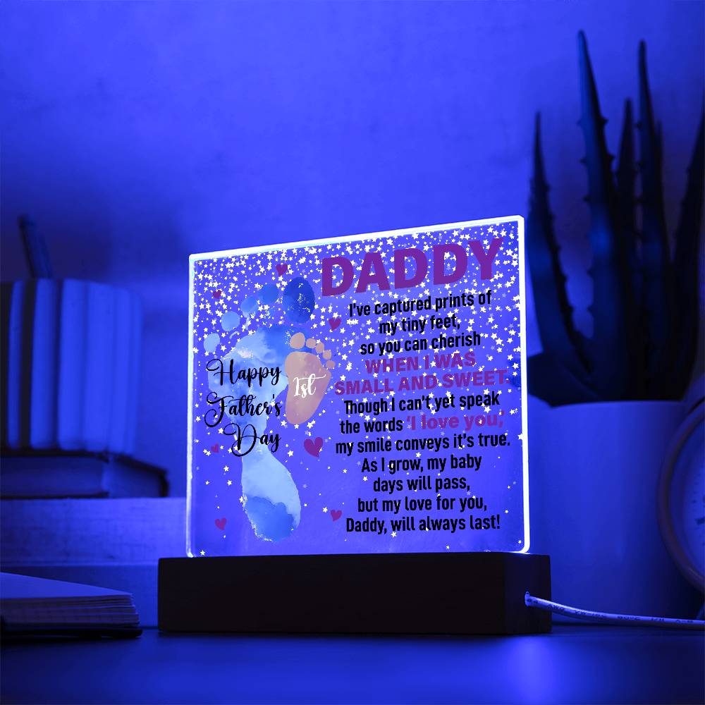 Daddy When I was Small and Sweet