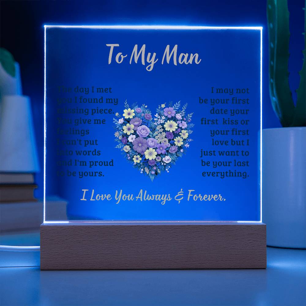 TO my MAN