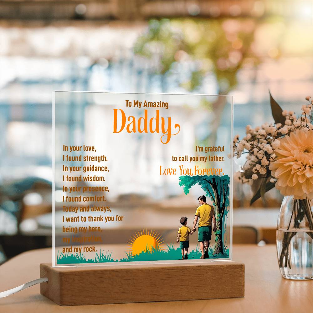 To My Amazing Daddy