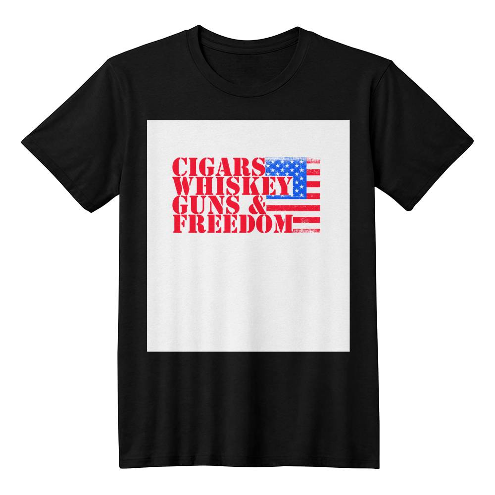 CIGARS WHISKEY GUNS FREEDOM