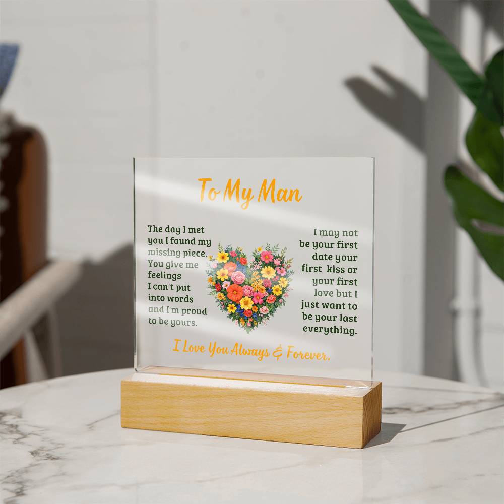TO my MAN