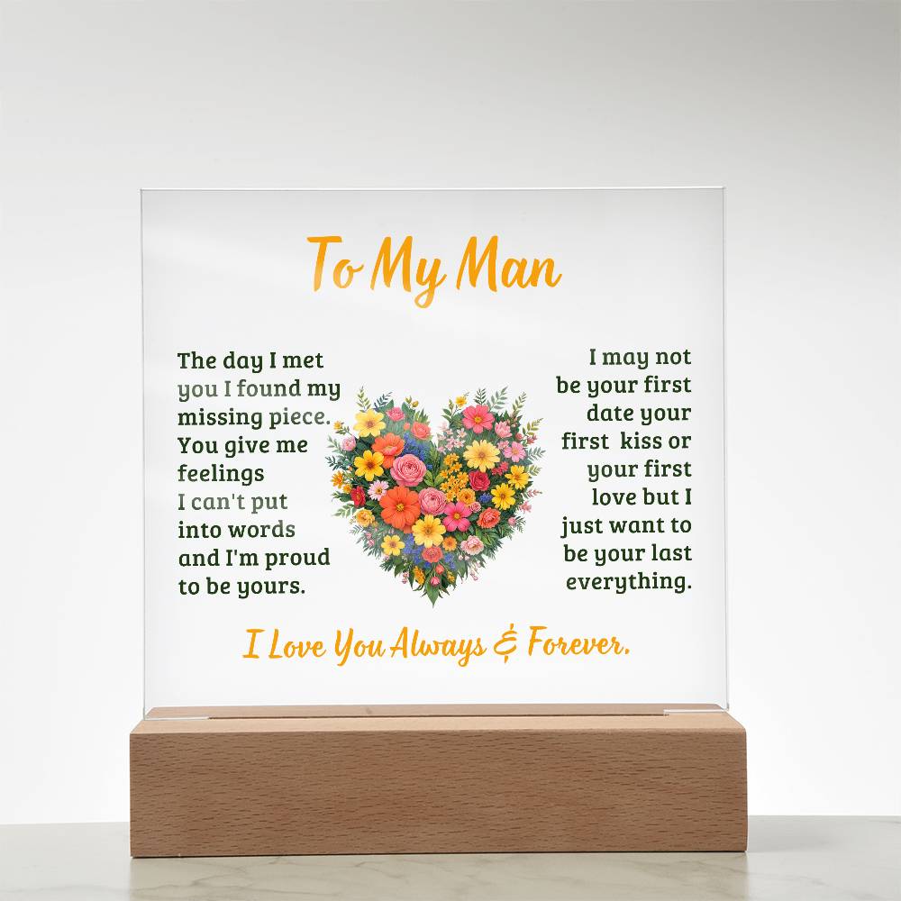 TO my MAN