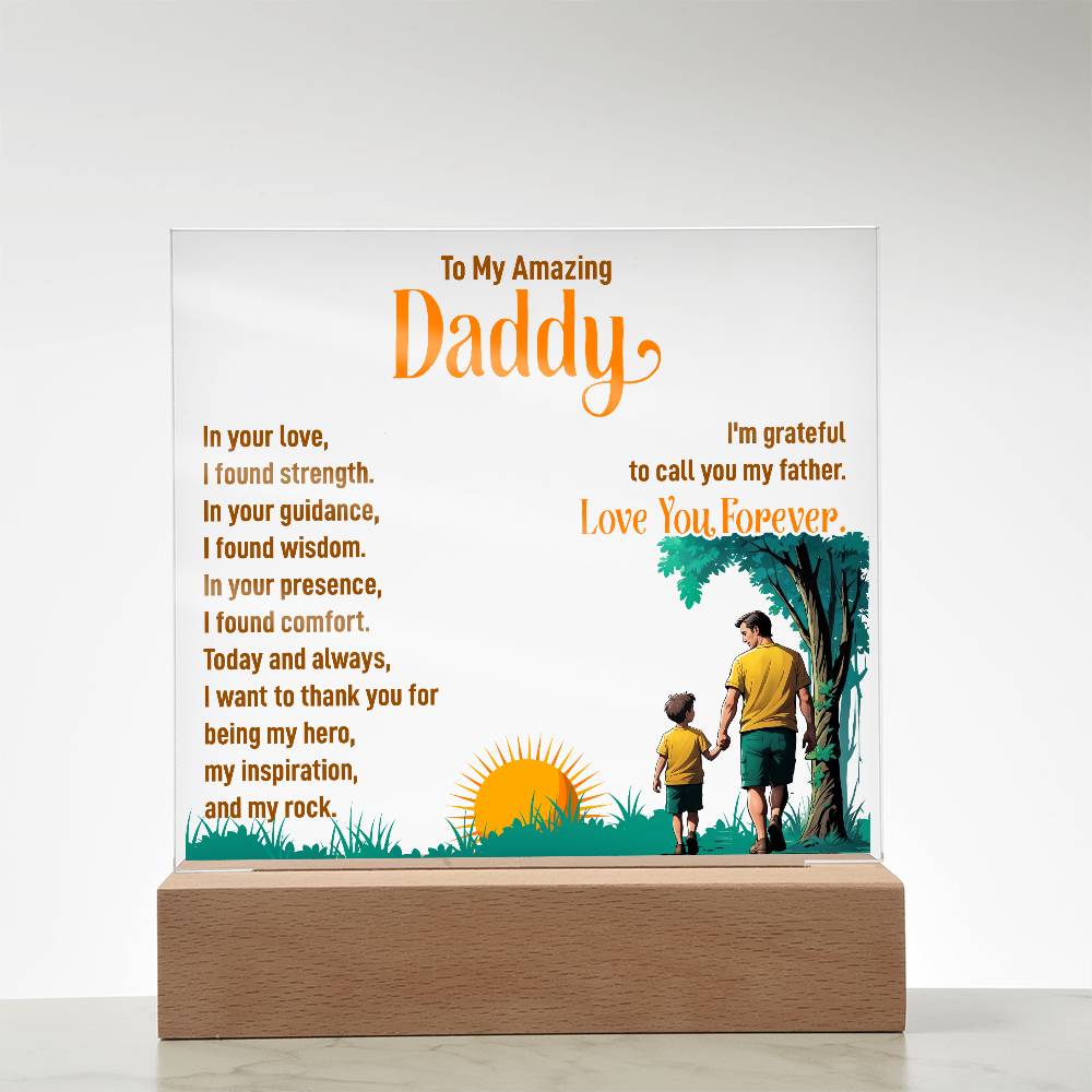 To My Amazing Daddy