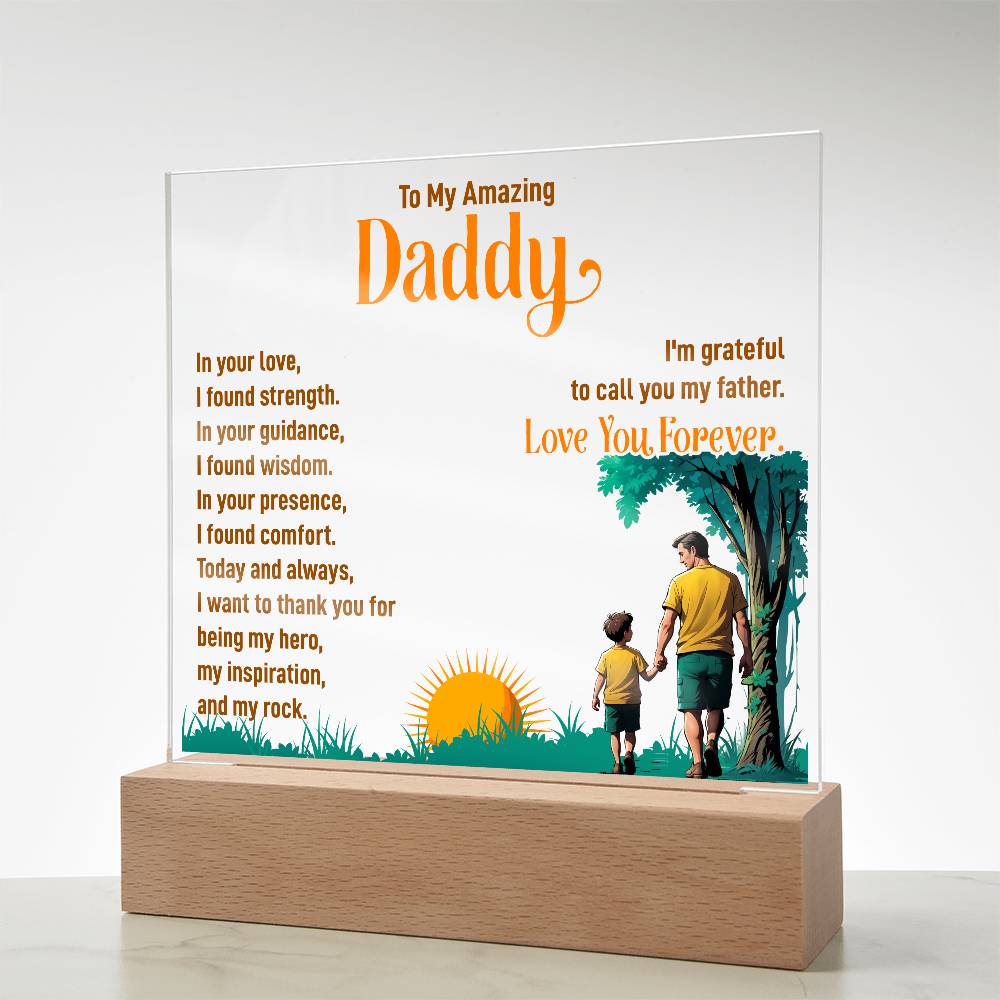 To My Amazing Daddy
