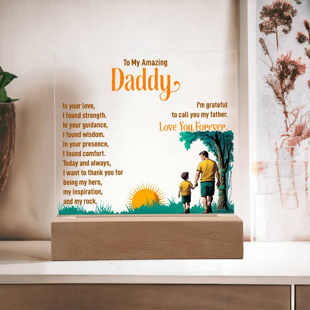 To My Amazing Daddy