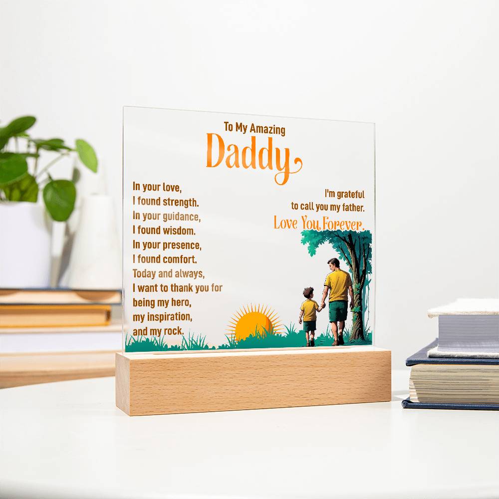 To My Amazing Daddy