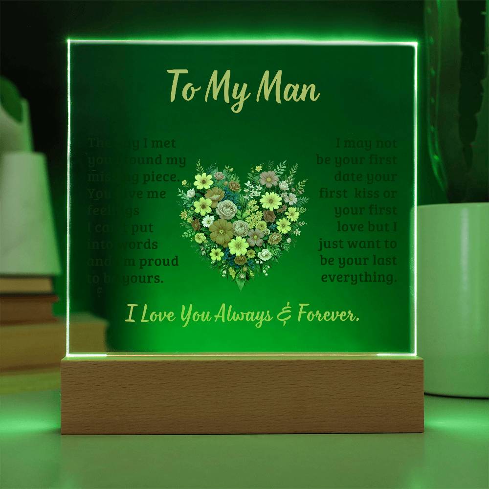 TO my MAN