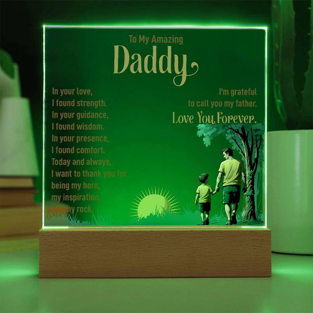 To My Amazing Daddy