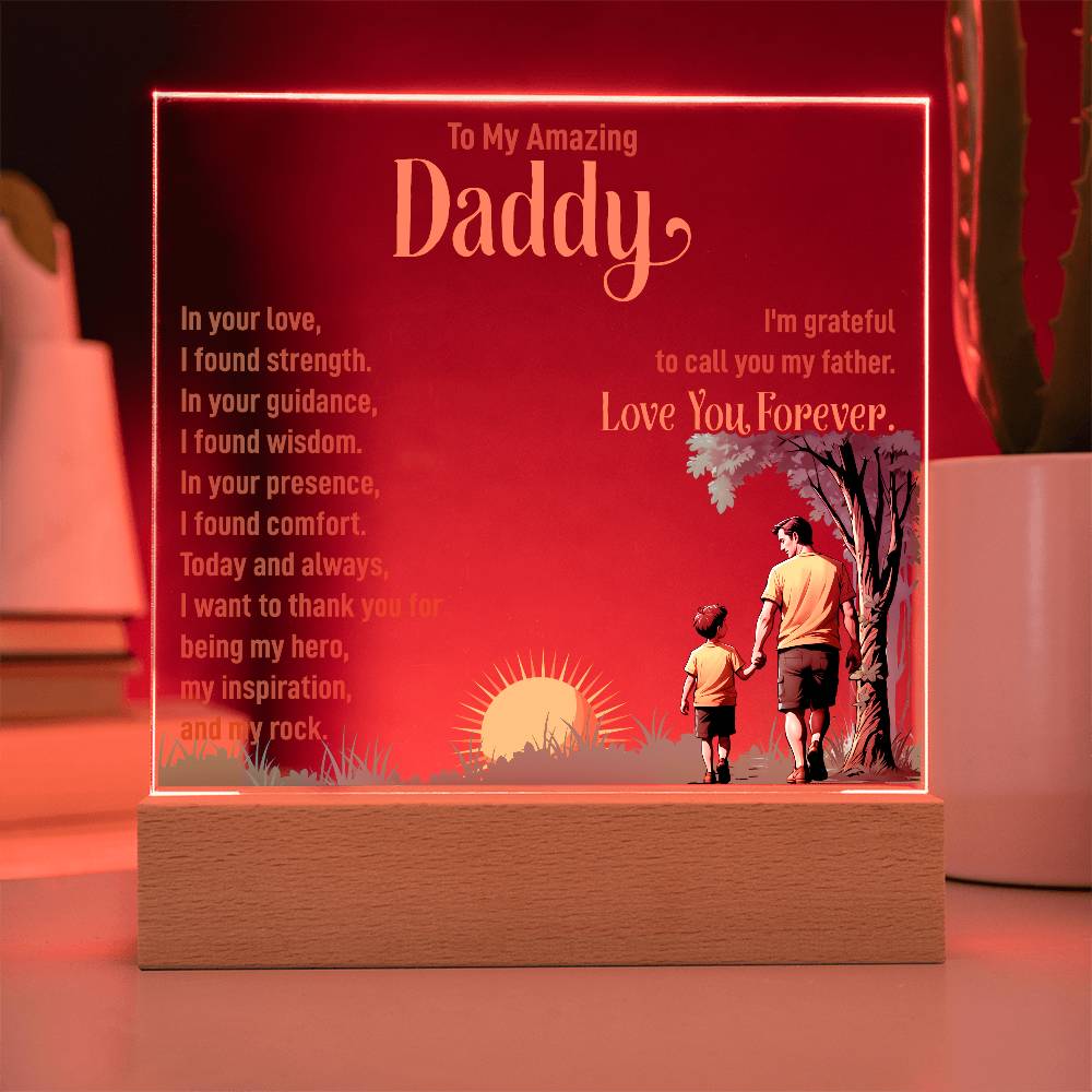 To My Amazing Daddy