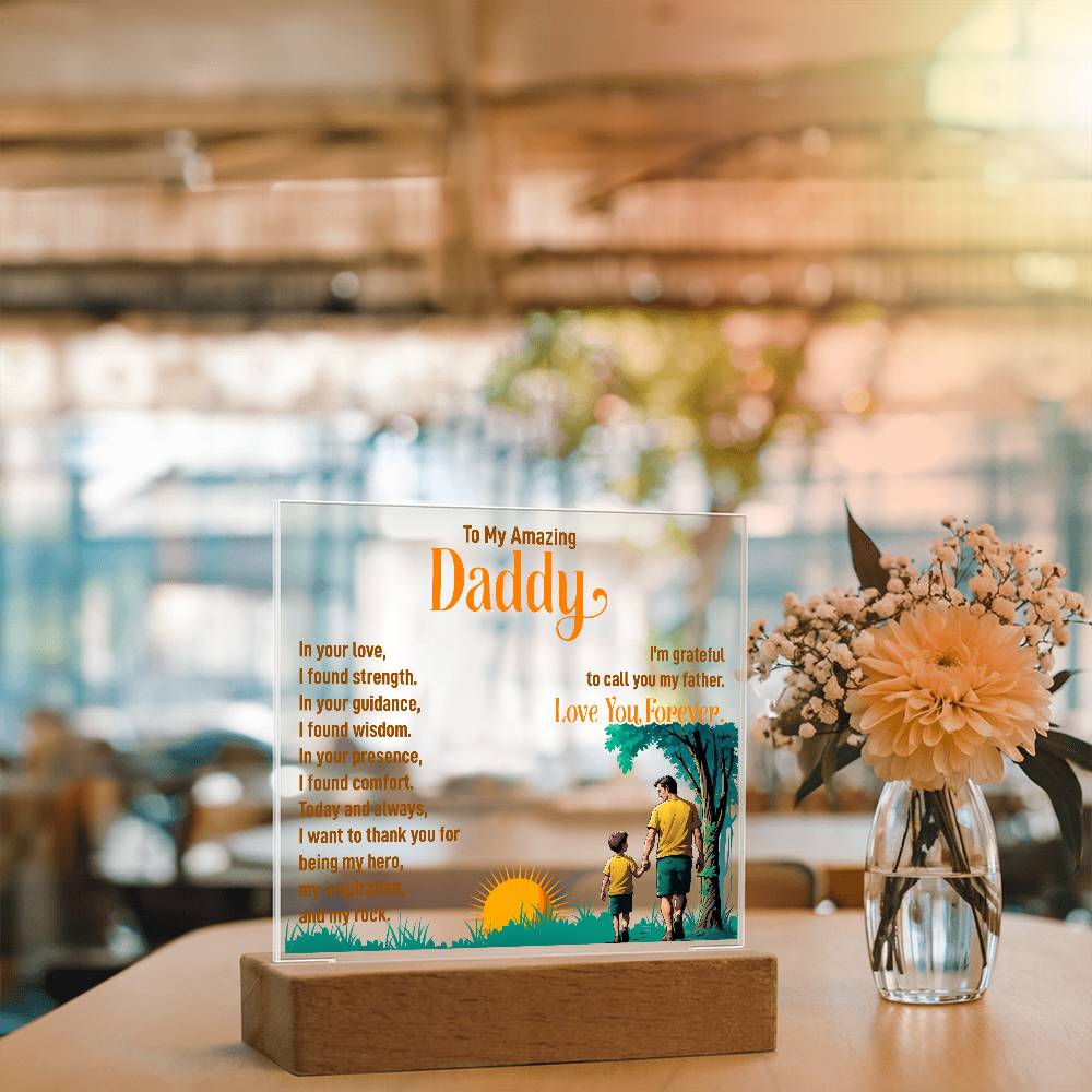 To My Amazing Daddy