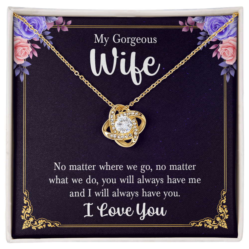 To my wife