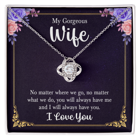 To my wife