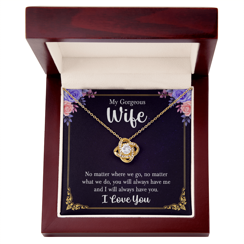 To my wife