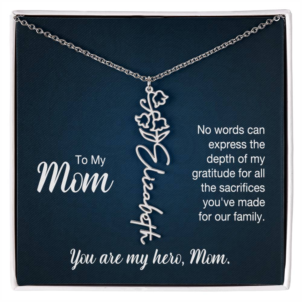 TO MY MOM