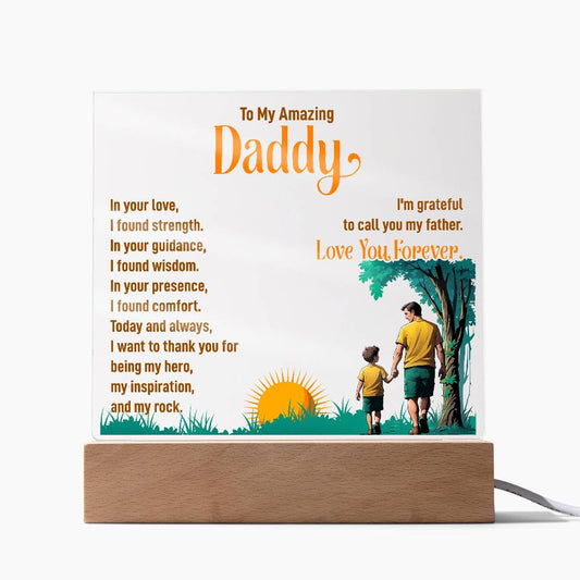 To My Amazing Daddy