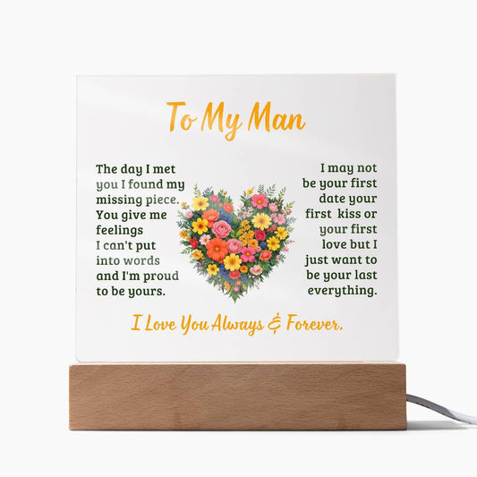 TO my MAN