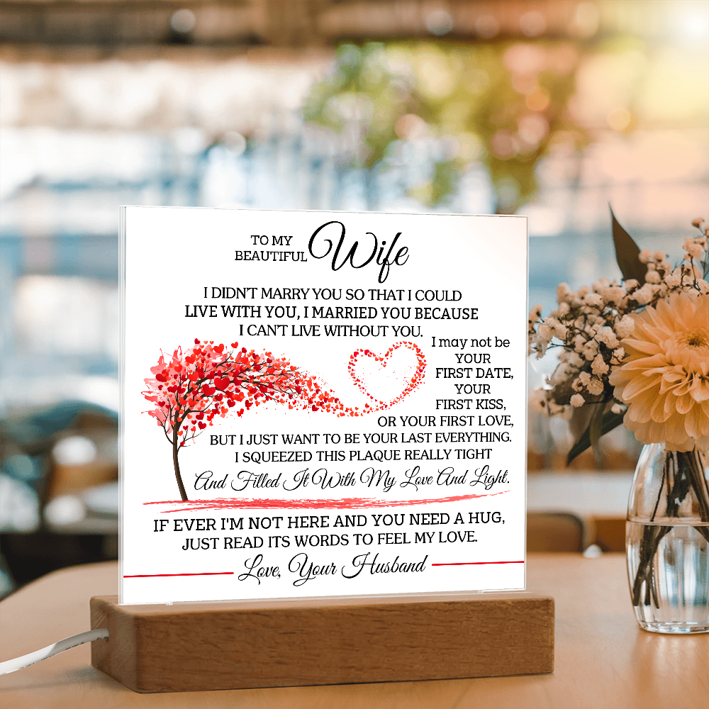 TO MY BEAUTIFUL WIFE