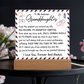 TO MY AWESOME GANDDAUGHTER