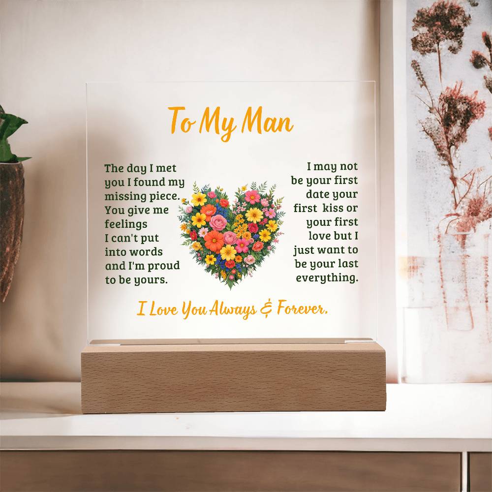 TO my MAN