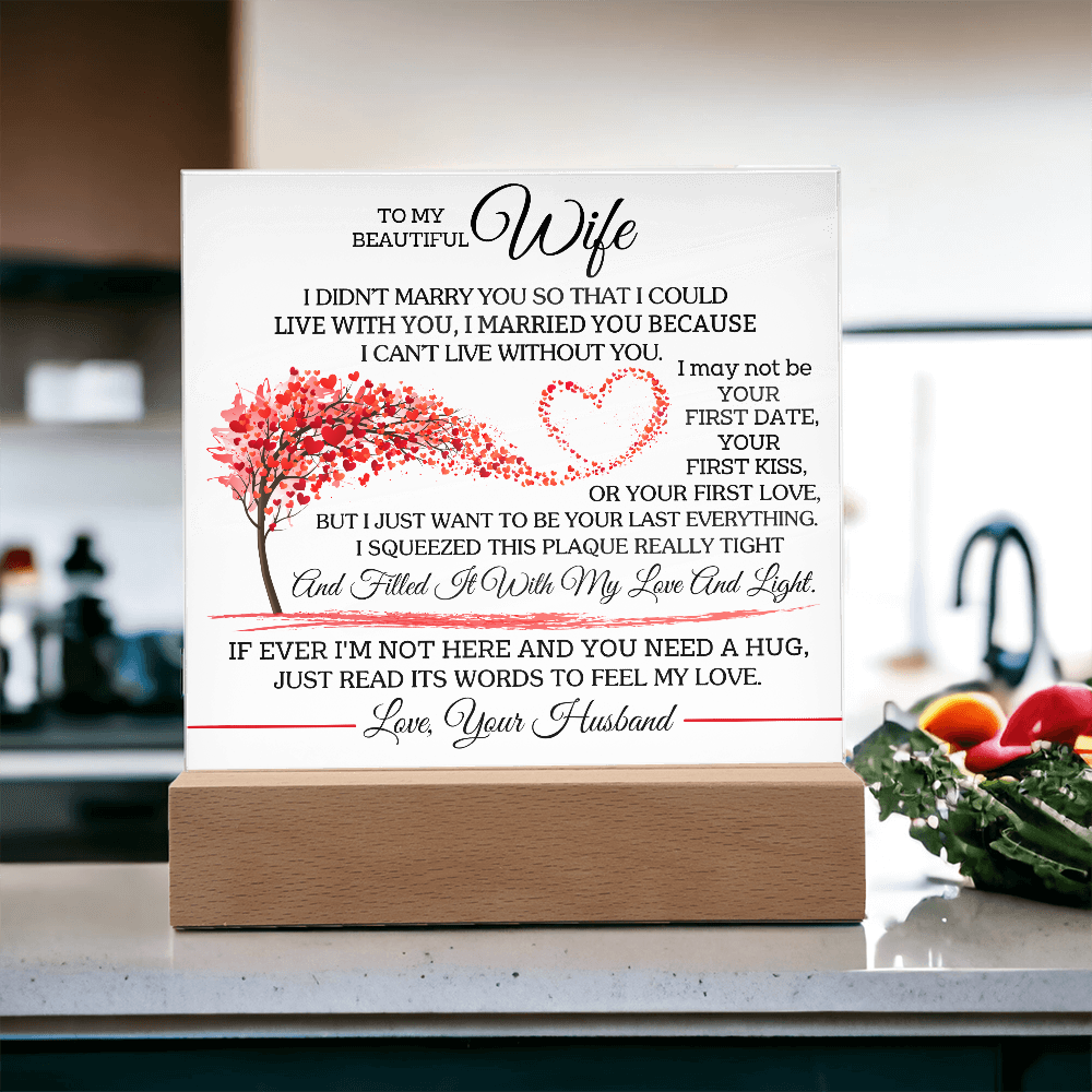 TO MY BEAUTIFUL WIFE